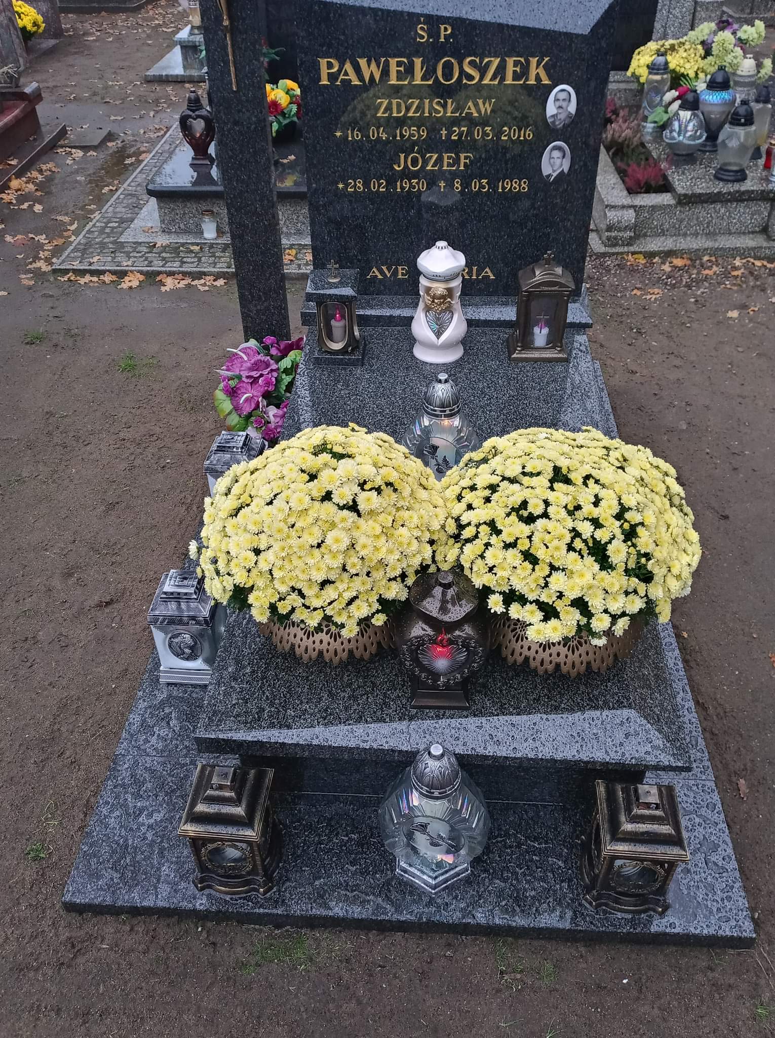 Grób GENOWEFA Pawełoszek-Barnik