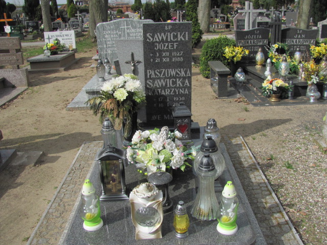 Grób Katarzyna Paszowska Sawicka