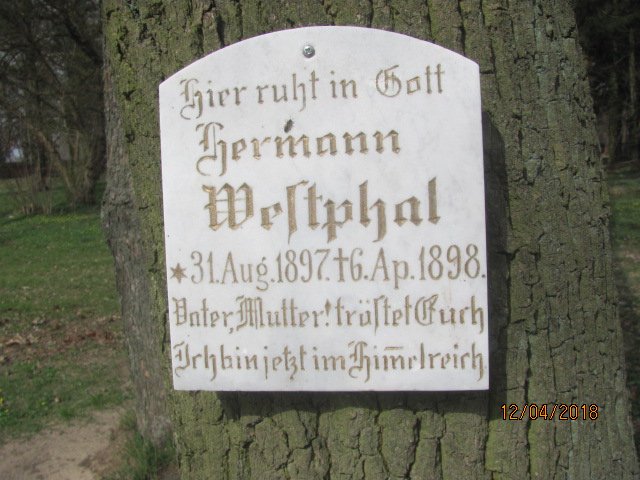 Weltphal German 1897 Chociwel - Grobonet - Wyszukiwarka osób pochowanych