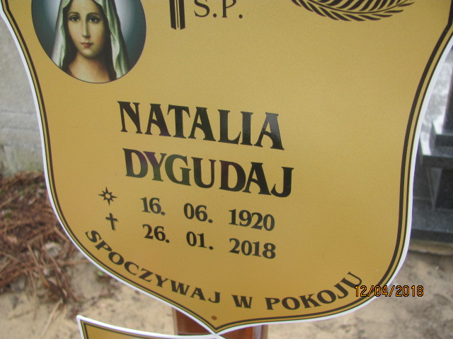 Kazimierz Dygudaj 1929 Chociwel - Grobonet - Wyszukiwarka osób pochowanych