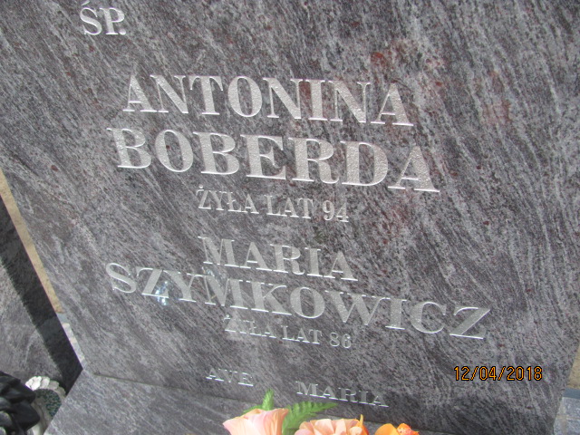 Maria Szymkowicz 1902 Chociwel - Grobonet - Wyszukiwarka osób pochowanych