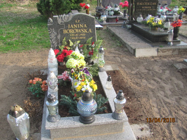 Grób Janina Borowska