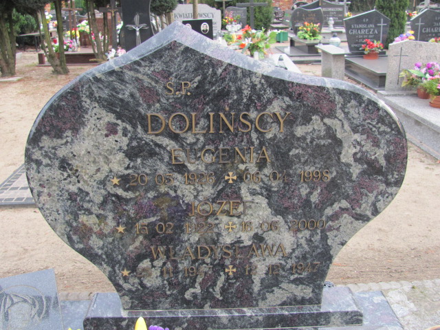 Eugenia Dolińska 1926 Chociwel - Grobonet - Wyszukiwarka osób pochowanych
