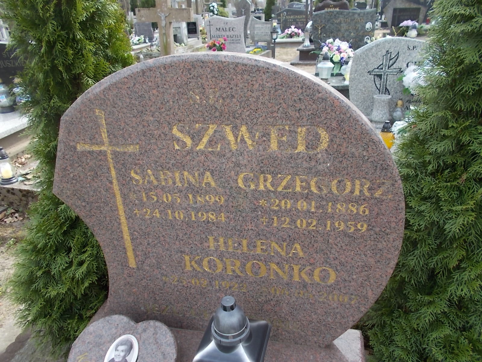 Helena Koronko 1922 Chociwel - Grobonet - Wyszukiwarka osób pochowanych