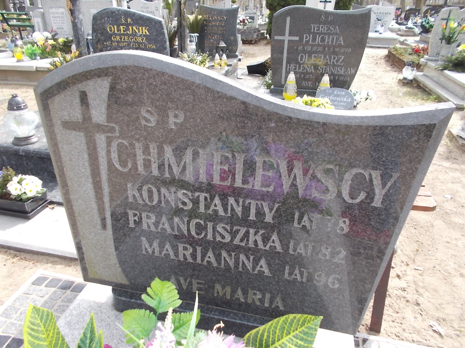 Franciszka Chmielewska  1877 Chociwel - Grobonet - Wyszukiwarka osób pochowanych