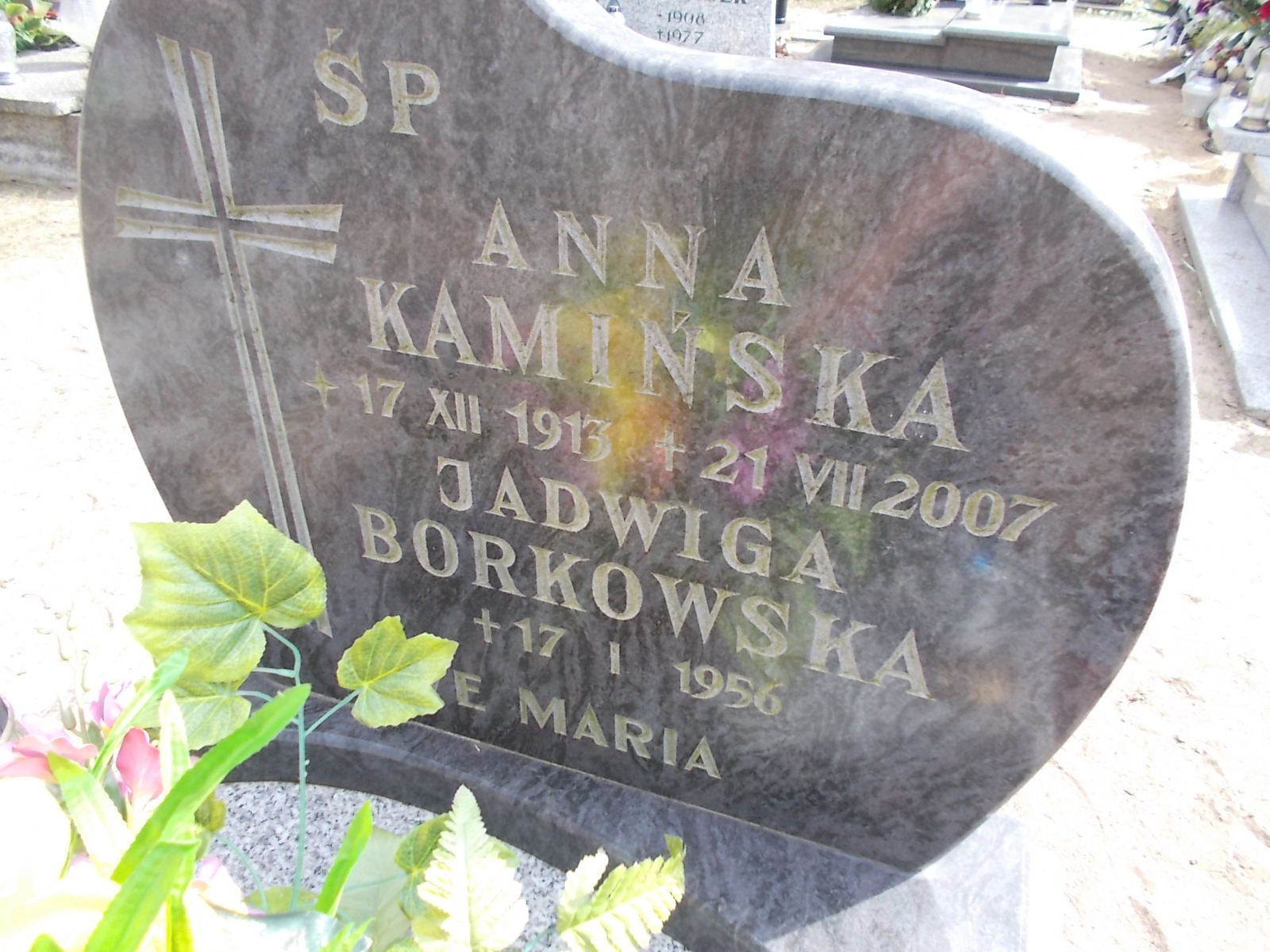 Anna Kamińska 1913 Chociwel - Grobonet - Wyszukiwarka osób pochowanych