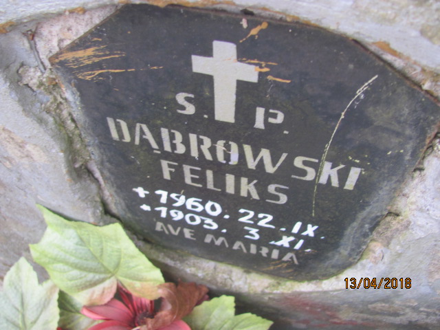 Feliks Dąbrowski 1903 Chociwel - Grobonet - Wyszukiwarka osób pochowanych